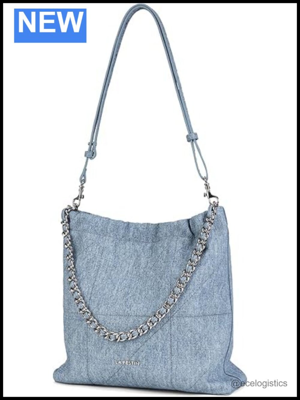 Genuine Leather Hobo Tote Bag Women Trendy Shoulder Satchel Crossbody